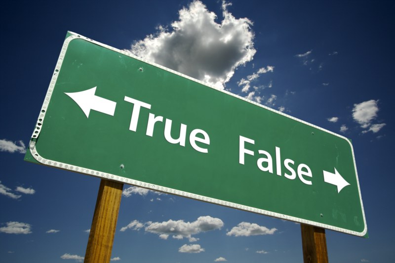 truth vs false